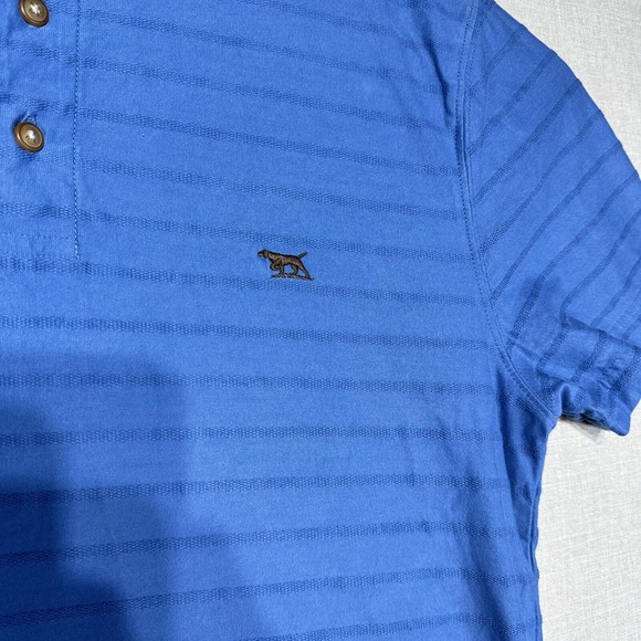 Rodd & Gunn Original Fit Short Sleeve Blue Golf Polo Shirt Mens Sz M - Picture 2 of 11